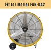 HiCFM Replacement Fan Blade for FAN-D42 42