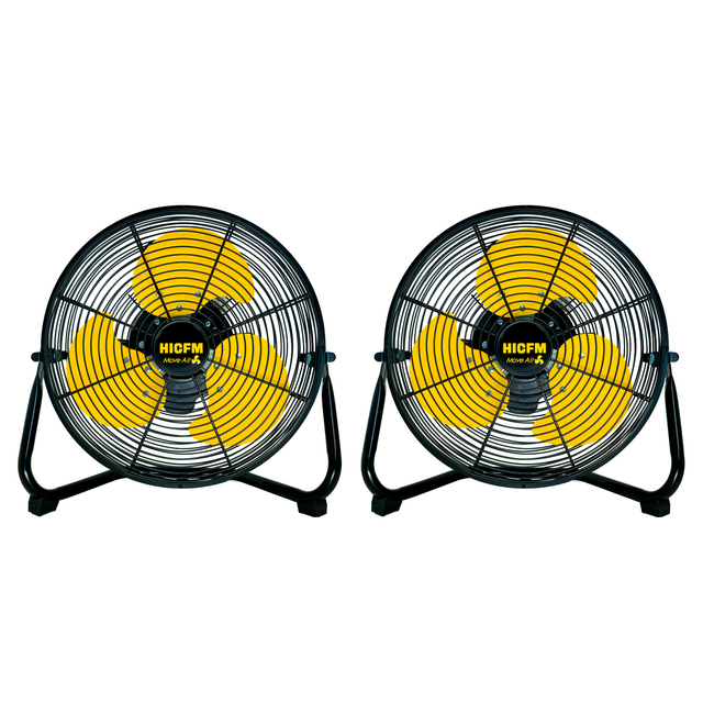 12 Inch Potable Metal Floor Fan