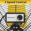 24" Roll About Fan 7900 CFM | 2.5HP Motor UL
