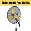 Pull Chain Replacement for HiCFM 24" Outdoor Wall Fan, Model FAN-OW24S