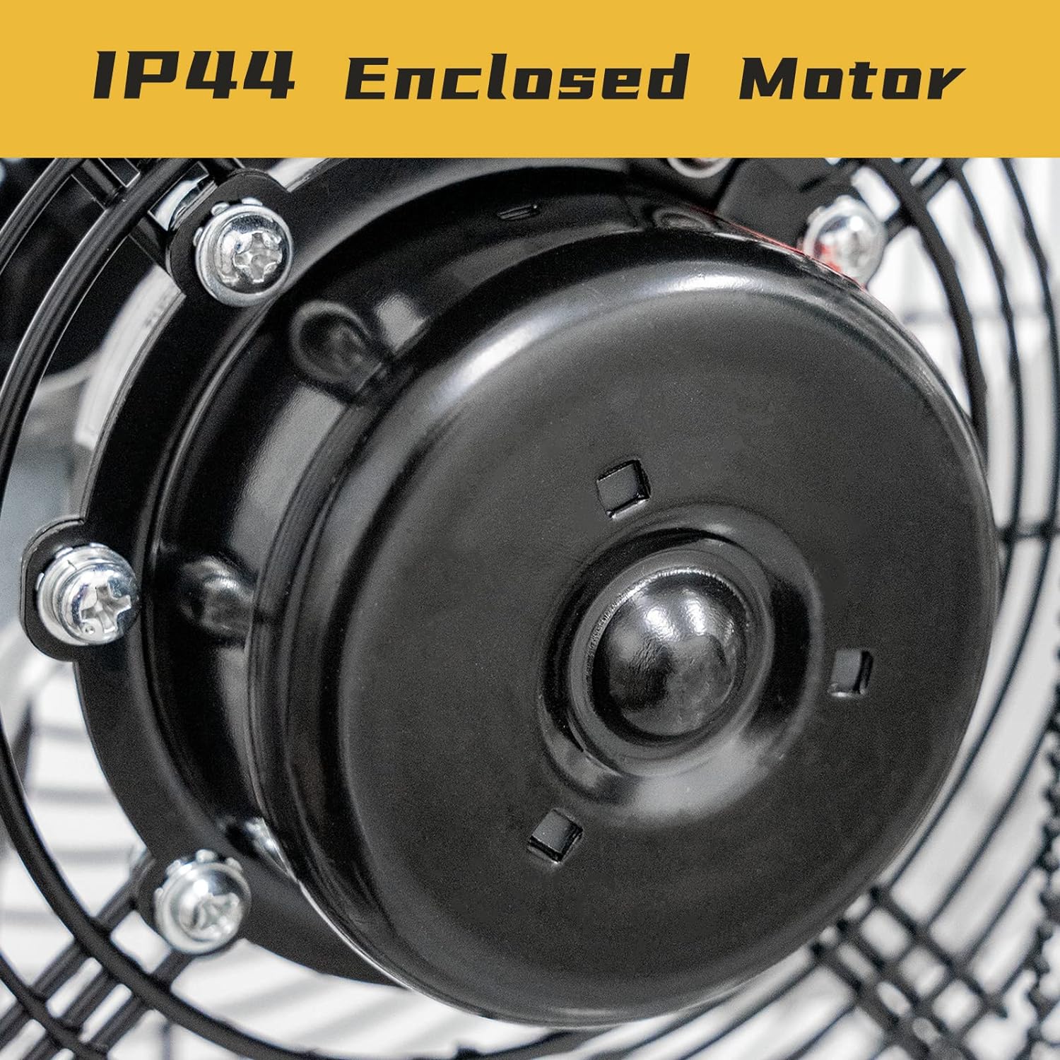 2500 CFM 12 Inch Industrial Wall Mount Fan, 3-Speeds High Velocity Wall fan with IP44 Enclosure Motor for Barn, Garage, Warehouse, Greenhouse and Commercial Use