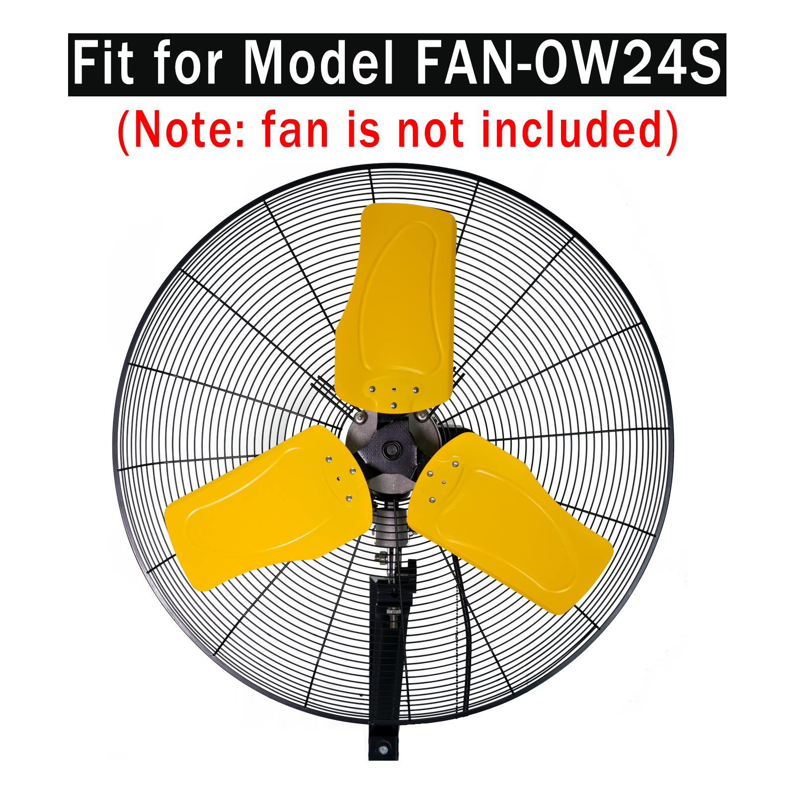 HiCFM Replacement Fan Blade for FAN-OW24S 24