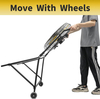 7900 CFM 24 inch Roll-About Tilt Stand Fan with Ball Bearing Powerful 2/5HP Motor, 9FT Cord, 180 Degree Tilting with Wheels for Industrial Use, UL Safety Listed