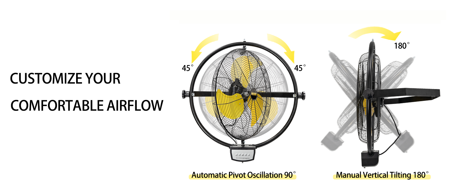 20" Wall Fan