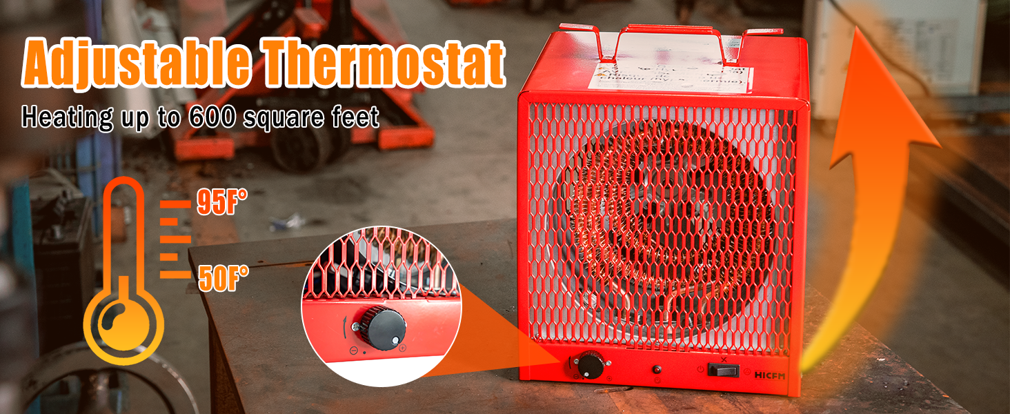 600 SqFt Space Heater