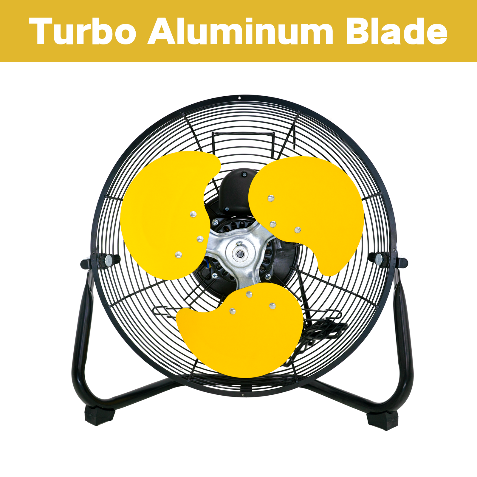 12 Inch Potable Metal Floor Fan