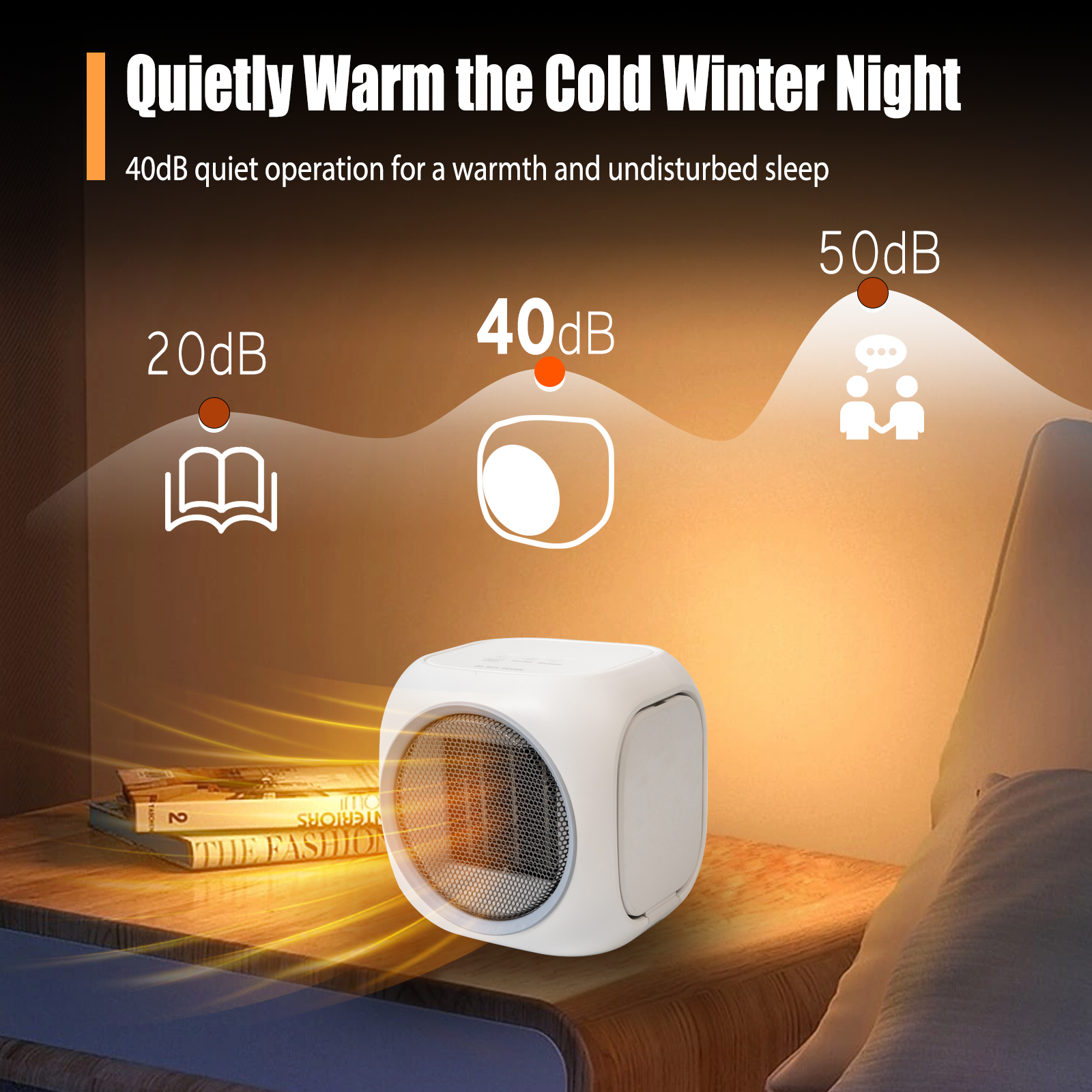 2 in 1 Space Heater & Smart Mug Warmer