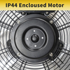 4400 CFM 20 Inch Outdoor Misting Fan Pedestal Standing Base with IP44 Enclosed Motor, Detachable Mist Spray Kit, 9 FT Cord & GFCI Plug, 180 Degree Tilted Head, UL Outdoor Approved