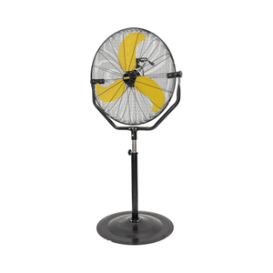 30 inch Tilting Pedestal Fan, 3-Speed 7600 CFM High Velocity Stand Up Fan with 1/3 Powerful Motor for Commercial Industrial Warehouse Gym Garage - UL Safety Listed