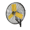 24” Outdoor Commercial Oscillation Wall Fan, 8300 CFM IP44 Waterproof, 3 Speed Heavy Duty Metal Wall Mounted Fan Adjustable Tilt for Patio, Warehouse, Garage, Factory