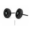 Replacement Wheel Set, Universal Use HICFM 24" Industrial Drum Fan Model FAN-D24 & FAN-D24E